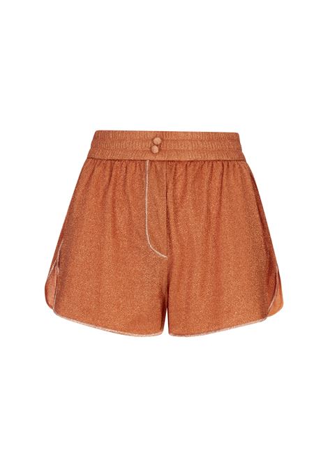 Shorts Lumiere in Tessuto Lucido Arancione OSEREE | LZRF257-LUREX LAMEORANGE